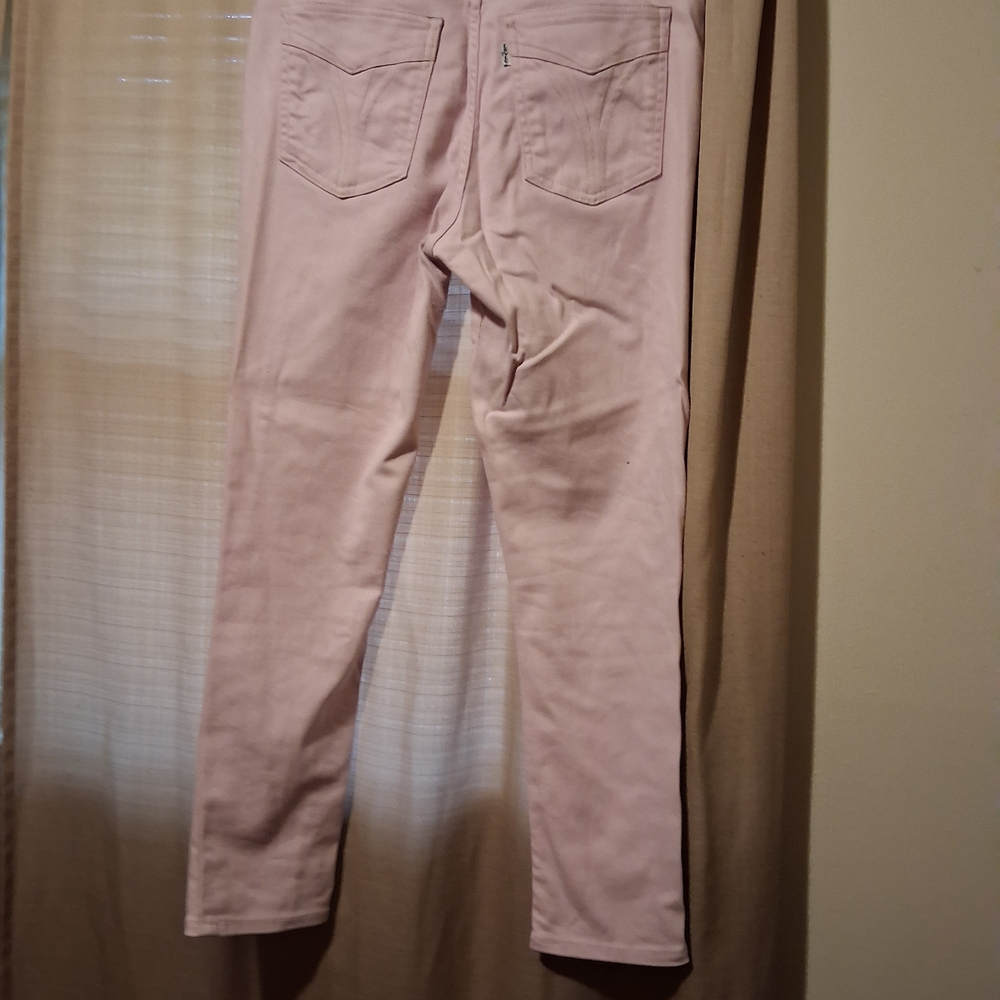 Signature by Levi Strauss Soft Pink High Rise Skinny Jeans